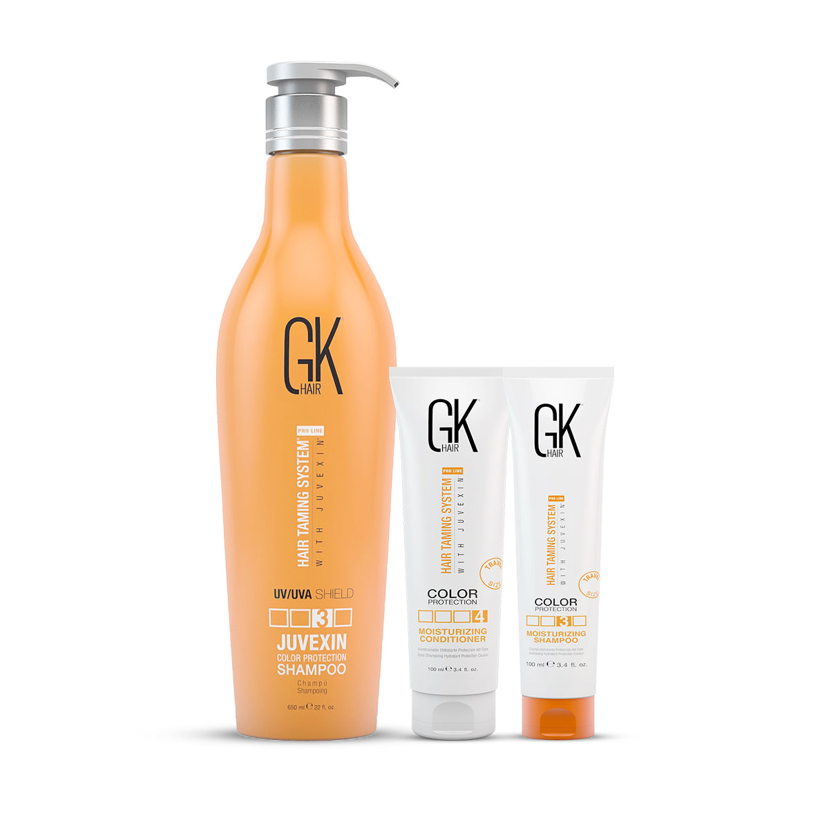 Buy GK Hair Moisturizing Shampoo and Conditioner 100 Ml with Color ...